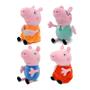 Imagem de 30cm Peppa Pig Boneca De Pelúcia Genuíno Mãe Pai Pai Modelo Crianças Brinquedos Figura Dos Desenhos