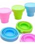 Imagem de 35 Uni Copo Dobrável De Silicone Retrátil Dobrável 150ml