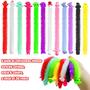 Imagem de 36 Brinquedos Sensory Fidget Toys Stretchy Strings - Pacote com Cordas Elásticas