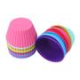 Imagem de 36 Mini Forminhas De Silicone Para Assar Cupcakes, Doces