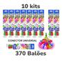Imagem de 370 balões de água guerra de bexiga - 10 kits