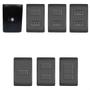 Imagem de 38un Tomadas Interruptores Com Placa 4x2 Habitat Black FAME