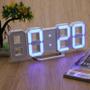 Imagem de 3d Led Relógio De Parede Digital / Design Moderno Luz Noturna Decoração Relógios / Mesa De Desktop Decoração De Casa