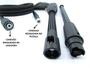 3mt Mangueira Kit Pistola e Lança Wap Silent Power Ultra 2800 Trama de Aço Lavadora Alta Pressão - Hidramaq Imagem de 3mt Mangueira Kit Pistola e Lança Wap Silent Power Ultra 2800 Trama de Aço Lavadora Alta Pressão