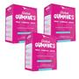 Imagem de 3x Blister Gummies Cabelos, Pele E Unhas- Global- 42 Gomas
