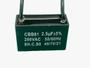 Imagem de 3x Capacitor Partida 2,5uf/250v Fio 38x15x24mm Cbb61