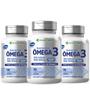 Imagem de 3X Omega 3 1360mg  Epa Dha Selo Ifos Pureza 270cáp - Ecomev