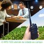 Imagem de 3x RADIO COMUNICADOR HT WALKIE TALKIE PROFISSIONAL RPD 7101 INTELBRAS