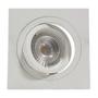 Imagem de 3x Spot Ecco Quadrado Embutir + Led Par20 Branco Quente St1840