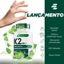 Imagem de 3x Vitamina K2 MK7 Menaquinona 500mg Pura Formula Importada 100mcg 360Cáp 6 meses Ecomev