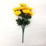 Imagem de 4 Arranjos Com 7 Girassol Flor Artificial De Decoração Buquê