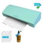 Imagem de 4 Base de Corte 30x30 Transparente + 1 Cola de Reposição Para Base 50g - Para Silhouette Cameo, Cameo 2 3 4, 4 Plus e 4 Pro - Com Cola