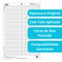 Imagem de 4 Base de Corte A4 Transparente + 1 Cola de Reposição Para Base 50g - Para Silhouette Portrait, Portrait 2, 3 e 4 - Cameo, Cameo 2 e 3 - Com Cola