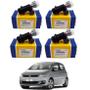 Imagem de 4 Bicos Injetores Fox 1.0 8V 2004 A 2010 Flex Marelli Iwp170