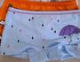 Imagem de 4 Calcinha INFANTIL 100 ALGODÃO SHORT M  boxer calcinhas cueca boxe
