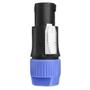 Imagem de 4 Conector Speakon Macho Linha 4 Vias Resistente Com Trava Cor Preto