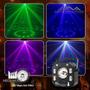 Imagem de 4 Derby 4em1 Mult Raio Rgbw Strobo Laser Luz Uv Dmx Dj Balada