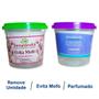 Imagem de 4 Desumidificador Ambiente Secar Antimofo Perfumado Casa Evita Mofo Lavanda Neutro 130g + Envio Já