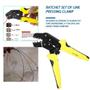 Imagem de 4 em 1 Terminal Crimping Tool Ratcheting Alicates Professional