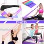 Imagem de 4 Faixas Elásticas Theraband Resistência Exercício Pilates Yoga Fisioterapia