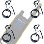 Imagem de 4 Fones Microfone P1 Espiral Para Rádio Talkabout T470BR T38 T210