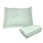 Imagem de 4 Fronhas Percal 400 Fios com 4 Abas 50 x 70 cm Extra Macio