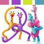 Imagem de 4 Girafas Pop It Tubo Estica E Gruda Melman Fidget Toys Tiktok