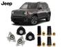 Imagem de 4 Kit Amortecedor Suspens Dianteira E Traseira Jeep Renegade 2015 2016 2017