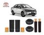 Imagem de 4 Kit Batente Coxim Dianteiro Traseiro Etios Sedan 2012 2013