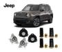 Imagem de 4 Kit Batente Coxim Dianteiro Traseiro Jeep Renegade 2017 2018 2019 2020