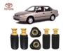 Imagem de 4 Kit Batente Coxim Dianteiro Traseiro Toyota Corolla 2000 2001 2002