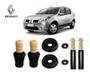 Imagem de 4 Kit Batente Coxim Rolamento Dianteiro Traseiro Sandero 2007 2008 2009 2010