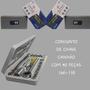 Imagem de 4 Kit Completo De Chaves Canhão Portatil Util 40pç Lwj-138
