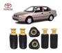 Imagem de 4 Kit Coxim Batente Coifa Dianteiro Traseiro Corolla 1998 1999 2000