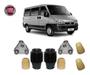 Imagem de 4 Kit Coxim Batente Dianteiro Traseiro Fiat Ducato 2014 2015 2016 2017 2018