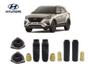 Imagem de 4 Kit Coxim Batente Dianteiro Traseiro Hyundai Creta 2016 2017 2018 2019