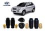 Imagem de 4 Kit Coxim Batente Dianteiro Traseiro Hyundai Tucson 2006 2007 2008