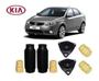 Imagem de 4 Kit Coxim Batente Dianteiro Traseiro Kia Cerato 2009 2010 2011 2012 2013