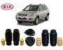 Imagem de 4 Kit Coxim Batente Dianteiro Traseiro Kia Sportage 2005 2006 2007 2008