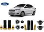 Imagem de 4 Kit Coxim Rolamento Batente Coifa Do Amortecedor Dianteiro Traseiro Ford Novo Ka + Sedan 2017 2018 2019 Envio Imediato