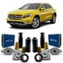 Imagem de 4 Kit Coxim Rolamento Batente Coifa Suspensão Dianteira Traseira Mercedes Benz GLA 200 2014 2015 2016 2017 2018 2019