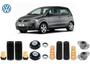 Imagem de 4 Kit Coxim Rolamento Batente Dianteiro Traseiro Vw Fox 1.6 2010 2011 2012