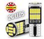 Imagem de 4 Lâmpadas T10 Luz Forte 6000K 26 Leds  Canbus Zero Erro Canceller