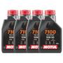 Imagem de 4 Litros Óleo De Motor Lubrificante Motul 7100 4t 10w50 100% Sintético Ktm Bmw Triumph Royal Enfield