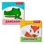 Imagem de 4 Livros Fisher Price - Quando Me Sinto... :  Triste - Feliz - Zangado - Confiante - Ciranda Cultural