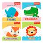 Imagem de 4 Livros Fisher Price - Quando Me Sinto... :  Triste - Feliz - Zangado - Confiante - Ciranda Cultural