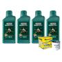 Imagem de 4 Lts Castrol Magnatec10w40 Sn A3 B3 + Filtro Tm2 Linha Vw 