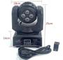 Imagem de 4 Moving Doble Face 12w 4 Led Rgbw Quadriled + Mesa Dmx 32ch