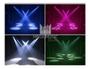 Imagem de 4 Moving Head Led Spot 100w Dmx 8 Cores 14 Gobos Prisma