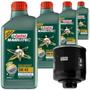 Imagem de 4 Óleo Sintético 5W40 Castrol e Filtro Óleo Mann Voyage 1.0 1.6 8V Flex 2009 a 2015